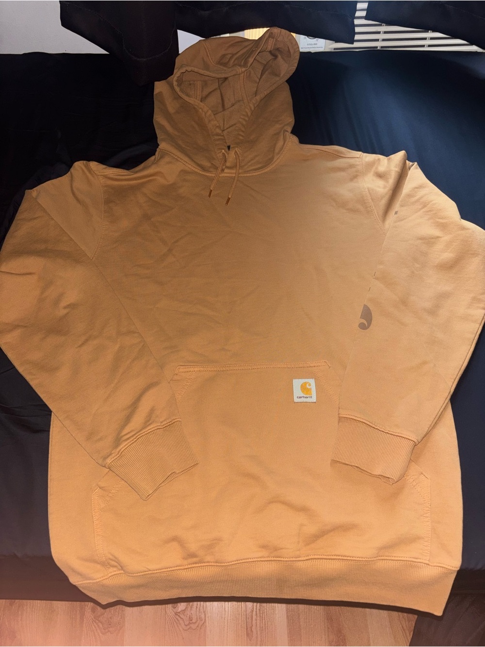 Carhartt Men’s Hooded Pullover - Caramel Brown